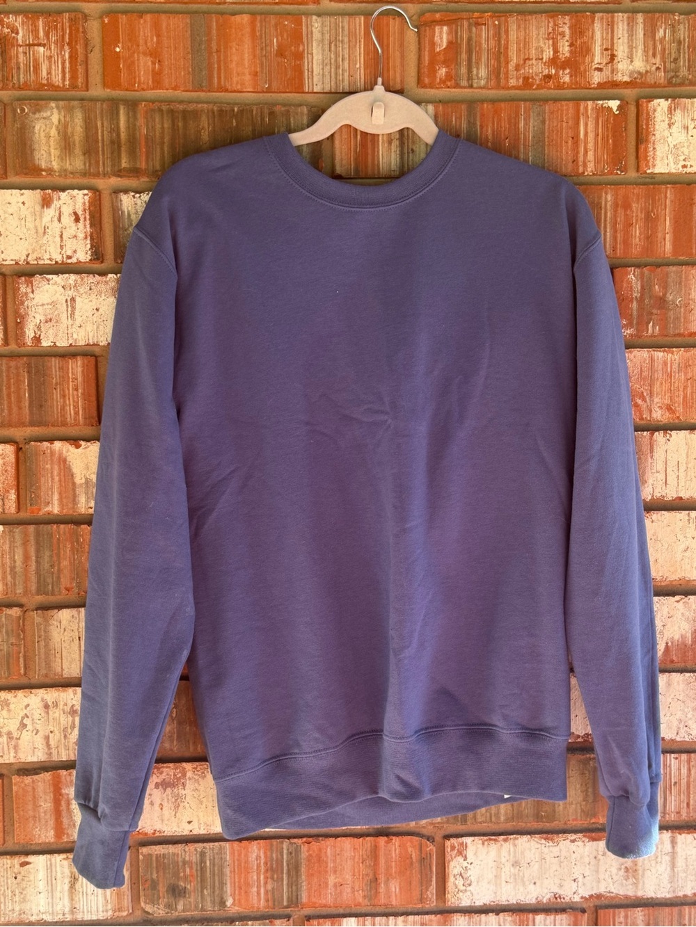 Athletic Works Womenâs Blue Crewneck Sweatshirt Size Small Cozy Pullover